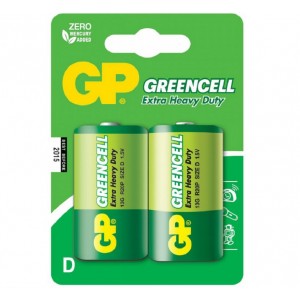 GP Greencell 1.5V (R20) 13G-U2